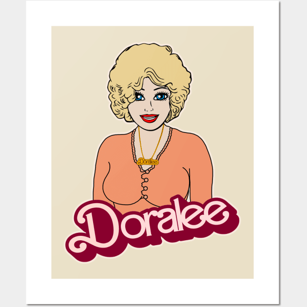 Doralee Doll Wall Art by darklordpug